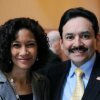 Muñoz and DHS Secretary Michelle Saddler.