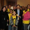 Senator Muñoz and members of the Chicago Coalition for the Homeless.